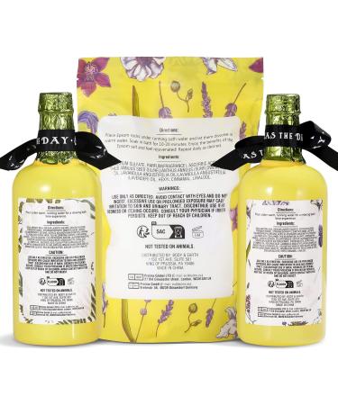 2lb Epsom Salt Bubble Bath for Women - Lavender & Eucalyptus Mint Scented Spa Gift Set - Buy Online on GoSupps.com
