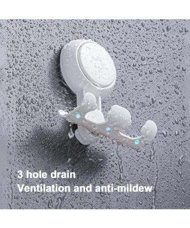 Buy Hmltd Shower Razor Holder - Wall-Mounted Suction Cup Hooks for Razors Loofahs & Coats - Ideal for International Shipping - Buy Online on GoSupps.com