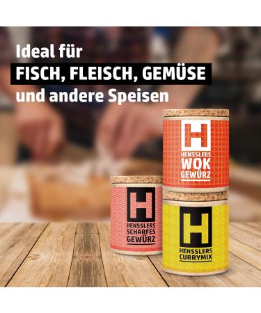 Buy Henssler's 3 Series Set - Curry-Mix Wok-Spice & Madras Curry Powder - International Shipping Available! - Buy Online on GoSupps.com