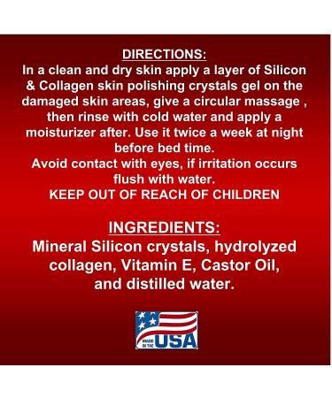 Clear Alka Vita Acne Scars Gel - Silicon & Collagen Crystals for Atrophic & Keloid Scars - 4.0 Fl Oz - Buy Online on GoSupps.com