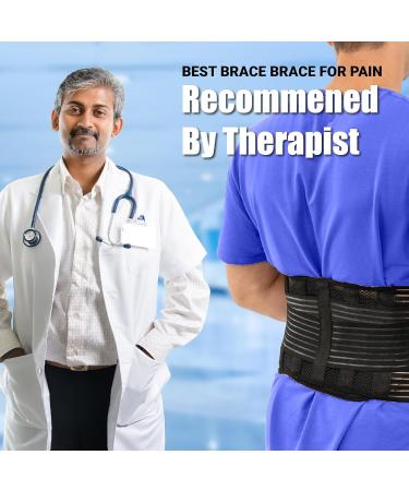 Buy BioBrace Lumbar Back Brace for Pain Relief - Far-Infrared Technology for Men & Women (Large) - International Shipping Available - Buy Online on GoSupps.com