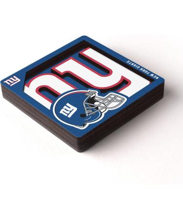 YouTheFan NFL 3D Logo Series Magnet - New York Giants | Official Merchandise for Fans - Buy Online on GoSupps.com