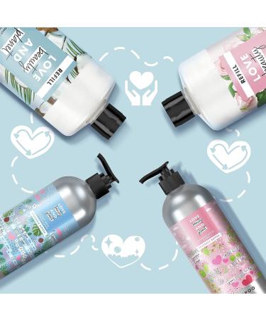 Love Beauty And Planet Coconut Water & Mimosa Flower Volumizing Shampoo 32 oz - Sulfate-Free, Refillable Bottle - Buy Online on GoSupps.com