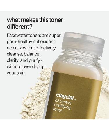Facewater Claycial Oil Control Mattifying Toner - Best Oil Control Solution for Oily Skin | International Shipping Available - Buy Online on GoSupps.com