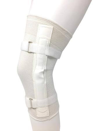 Buy Champion Knee Brace with Hinged Bars - Medium Knit Elastic for Maximum Support - Buy Online on GoSupps.com