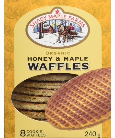 Citadelle Organic Honey and Maple Cookie Waffles 240g