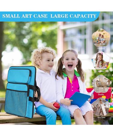 TreochtFUN Kids Art Portfolio 15x18 - A3 Organizer Case for Child Artwork - Black Art Bag with Tote and Backpack - Buy Online on GoSupps.com