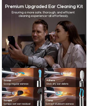 Bebird Home 30S Ear Camera System - Ear Cleaner with Flexible Otoscope UVC Light & Tweezers - Effective Ear Wax Removal Tool for Adults & Kids - Buy Online on GoSupps.com