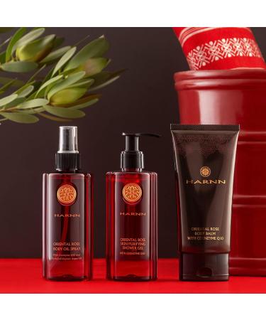 HARNN Skin Purifying Body Scrub Oriental Rose | Gentle Exfoliating Scrub with Coenzyme Q10 150g - Perfect for All Skin Types - Buy Online on GoSupps.com