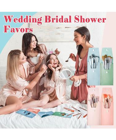 Zhehao 8 Sets Travel Makeup Brush Set - Ideal Bridesmaid Gift with Travel Bag for Weddings Bridal Showers & Bachelorette Parties - Buy Online on GoSupps.com