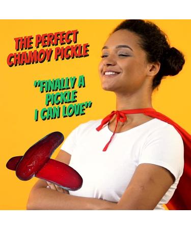 Mrs. Klein's Chamoy Pickles - Mexican Chamoy Red Pickles in a Kit for Sweet & Spicy Flavor - Buy Online on GoSupps.com