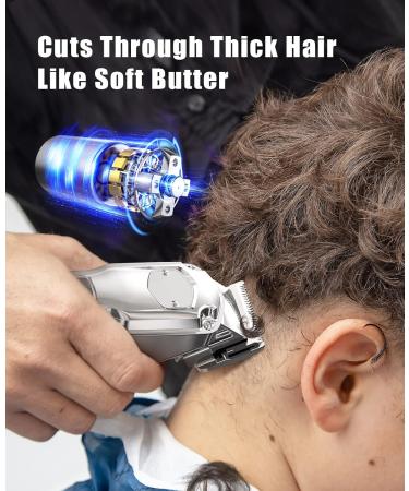 Jack & Rose Cordless Hair Clippers & Trimmers Set | Professional Barber Clippers for Men - Perfect for Home & Salon Use - Buy Online on GoSupps.com