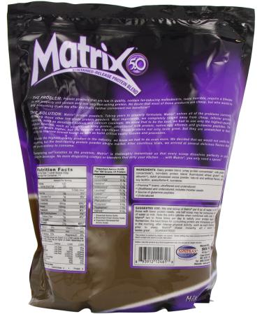 Syntrax Matrix 5 Milk Chocolate Powder - 5lb Pack - Buy Online on GoSupps.com