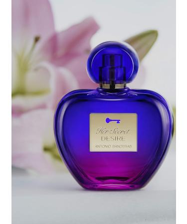 Antonio Banderas Secret Femenine (Her Secret Desire 2.7 Fl Oz) 1 Fl Oz (Pack of 1) - Buy Online on GoSupps.com