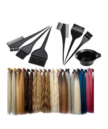 Jagkul Hair Dye Brush & Mixing Bowl Set - Professional 4-Piece Salon Tint Comb & Angled Brush for Perfect Hair Color - International Shipping - Buy Online on GoSupps.com