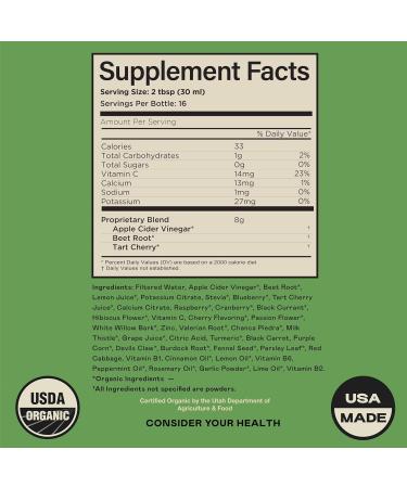 Complete Natural Products Joint Support - Organic 16 Fl Oz Supplement for Joint Health & Uric Acid Cleanse - Buy Online on GoSupps.com