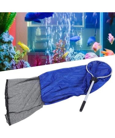 Zerodis Aquarium Fish Net Waterproof Soft Fish Transfer Net Long Koi Tansfer Mesh Basket with 20-inch Long Handle for Medium Large Fish Spawning Breeding Care & Transfer(Diameter 35CM) - Buy Online on GoSupps.com