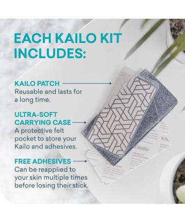 Kailo Kit - Nanotech Pain Relief Patch | Organic Antenna | Natural Pain Management | 1 Pack - Buy Online on GoSupps.com