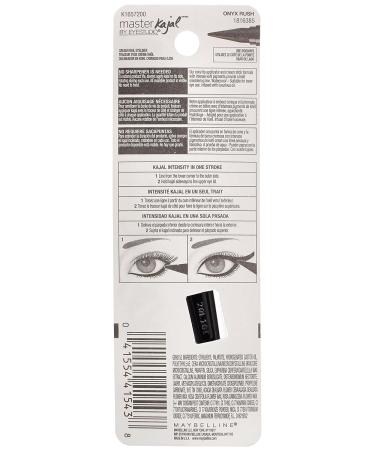 Maybelline New York Eyestudio Master Kajal Eyeliner - Onyx Rush 0.053 oz - Buy Online on GoSupps.com