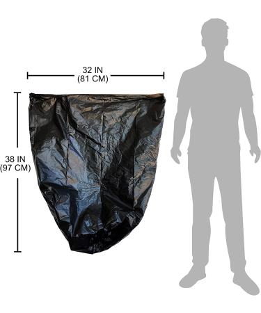 Reli. 33 Gallon Trash Bags Heavy Duty (250 Count) Made in USA - Black Garbage Bags 30-35 Gallon - Bulk Can Liners 33 Gallon - Buy Online on GoSupps.com