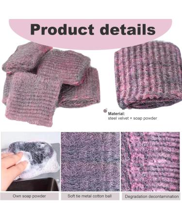 Cooktop Cleaning Pads Steel Wool Soap Pads 30Pcs Red 2x2 Versatile Steel Wool Pads Effective Cleaning Metal Scouring Steel Wool Scrubber for Cleaning Pots Pans Ovens and Dishes - Buy Online on GoSupps.com