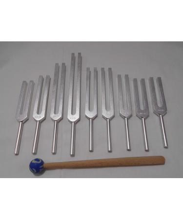 Om Industries Sacred Solfeggio Set of 9 with Free Mallet - Buy Online on GoSupps.com