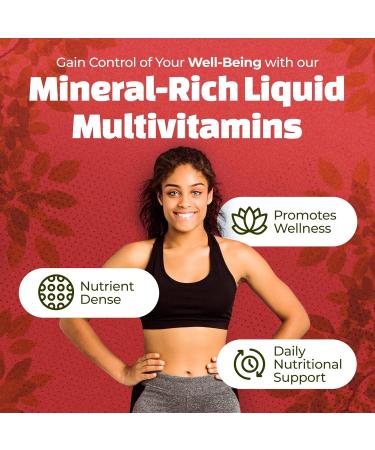 Mineral-Rich Liquid Multivitamins for Promoting Wellness Nutrient-Dense Alternative to Plain Vitamins for Men and Women Daily Nutritional Support for The Immune System and Bone Health - Buy Online on GoSupps.com