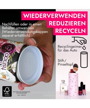 TiShoo Extra Soft 4-Latz Handkerchiefs with Moisturizer | Eco-Friendly 16 Tubes | Perfect for Car Home & Travel | White | 100% Plastic-Free Packaging - Buy Online on GoSupps.com