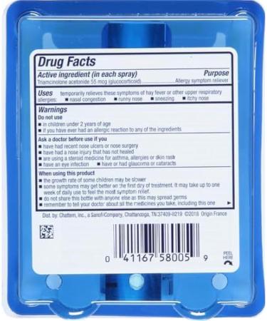 Buy Nasacort Multi Symptom Allergy Spray - 24 Hr Relief 0.57 Oz (120 Sprays) - Fast International Shipping - Buy Online on GoSupps.com