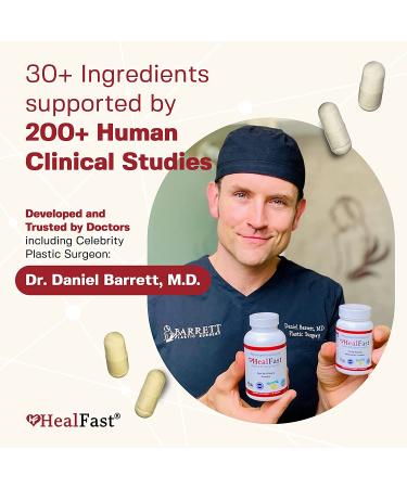 Pre & Post Surgery Recovery Supplement - Wound Care & Postpartum - C Section & Tummy Tuck Supplies - Abdominal Binder for BBL - Fast Healing Formula - Buy Online on GoSupps.com