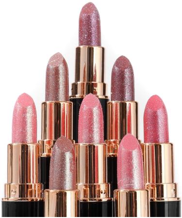 Rubu22a 6 pieces lip makeup moisturizing shine shimmering with glossy surface lip care for moisturizing lips vegan A 6 pieces A 003 g 300er Pack - Buy Online on GoSupps.com