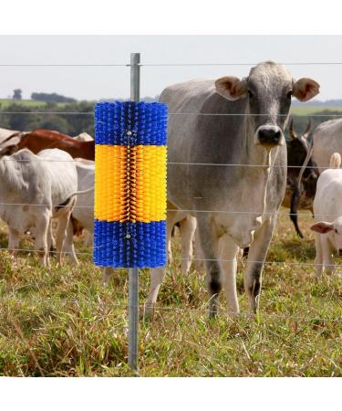 Generic Scratch Brush for Farm Animals - Itching Relief & Massage Tool for Cows Horses Sheep & Pigs - Durable Cleaning Brush - Buy Online on GoSupps.com