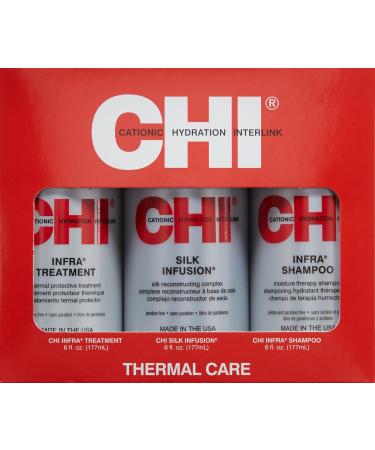 CHI Thermal Care Kit for Dry & Damaged Hair - Restorative Hair Treatment - Buy Online on GoSupps.com