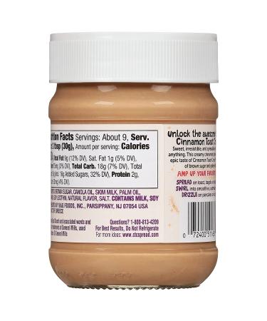 Cinnamon Toast Crunch Creamy Cinnamon Spread - 10oz (Pack of 1) - Buy Online on GoSupps.com
