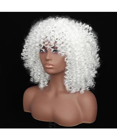 Shop Colorfulpanda Afro Kinky Wigs for Women | Short Wavy Synthetic Wig - Naturally Curly & Stylish - Buy Online on GoSupps.com