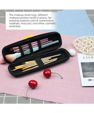 Make-up Brush Organizer Bag - Compact Holder for Makeup Brushes & Eyeshadow | Perfect for Small Cosmetics (20 x 6 x 3 cm) - Shop Internationally - Buy Online on GoSupps.com