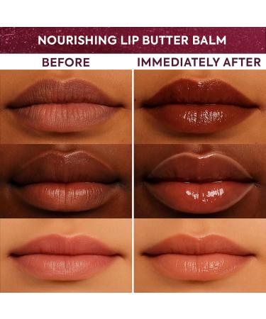 Makari Black Lip Butter Balm (0.5 oz) | Lightweight Lip Moisturizer | Non-Sticky Lip Balm for Daily Lip Care | Smooth Soft Feel | Black Flavor - Buy Online on GoSupps.com
