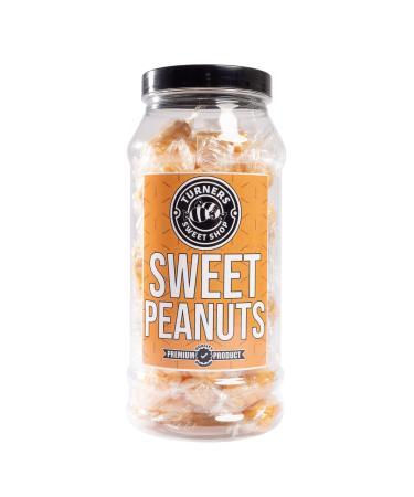 Sweet Peanuts - 395g by Turners Sweet Shop Traditional Retro Gift Jar Classic Original Pick & Mix Sweets Quality Confectionary Fantastic Gifts for Him Her or Them