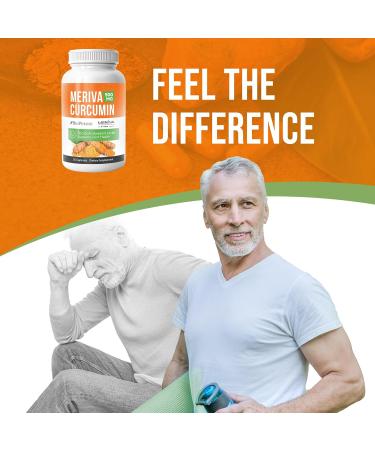 NERVE RENEW Meriva Curcumin with Black Pepper and Bioperine - Antioxidant Boost Nerve Support Supplement - 30 Capsules 30 Count (Pack of 1) - Buy Online on GoSupps.com