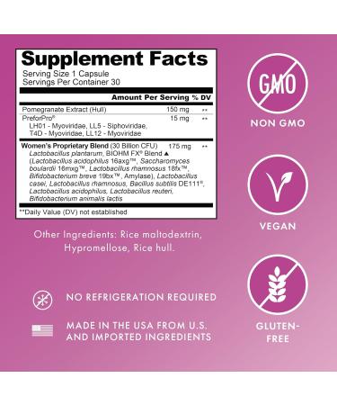 BIOHM Total Probiotic for Women Bundle 30 Billion CFU Probiotics for Women s Balanced Natural Digestive Enzymes Clinically Studied Non-GMO 30 Servings Each Bundle: Total & Women's Probiotic 60ct - Buy Online on GoSupps.com