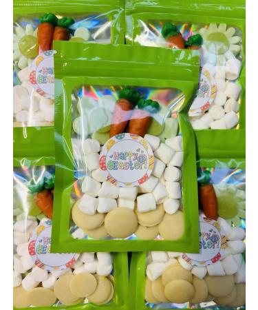 Happy Easter Party Kids Sweet Pouch Party Bags Candy Pick n Mix Green 100g - Buy Online on GoSupps.com