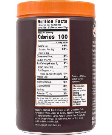 RAPIDFIRE Hazelnut Ketogenic Coffee 7.93 oz - Low Carb, High Energy - Buy Online on GoSupps.com