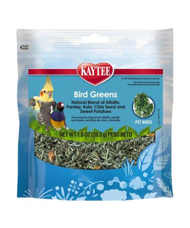 (4 Pack) Kaytee Forti Diet Prohealth Bird Greens Chia Sweet Potato 1 Ounce Each