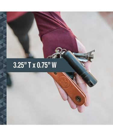 SABRE Mighty Discreet Pepper Spray 2 Pack - 16 Bursts, Ultra-Compact Design, UV Marking Dye - Snap Clip Black - Buy Online on GoSupps.com