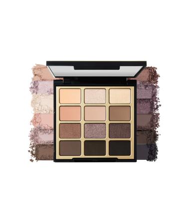 Milani Soft & Sultry Eyeshadow Palette (0.48 Ounce) 12 Cruelty-Free Smoky Matte & Metallic Eyeshadow Colors for Long-Lasting Wear