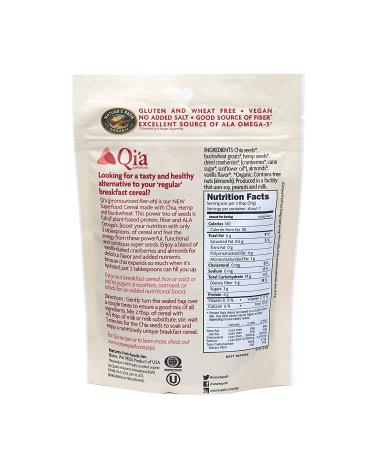 Nature's Path Cranberry Vanilla Chia Cereal Topper - 7.9 oz | Organic, Gluten-Free, Non-GMO, Plant-Based Protein with Omega-3s - Buy Online on GoSupps.com