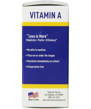 Superior Source Vitamin A 10,000 IU - 100 Count | High Potency Supplement - Buy Online on GoSupps.com