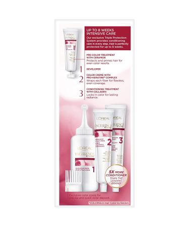 L'Oreal Excellence Creme 5CB Medium Chestnut Brown - Triple Protection Hair Color | 1 Application - Buy Online on GoSupps.com