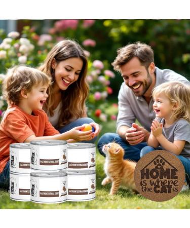 AETN Creations Gastrointestinal Kitten Ultra Soft Mousse 6x195g plus AETN Cat Treat and Toy Specially Formulated to Provide Premium Digestive Care - Buy Online on GoSupps.com